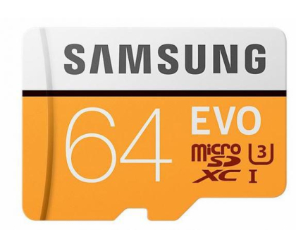 Karta pamięci Samsung 64GB microSDXC Evo zapis 60MB/s odczyt 100MB/s